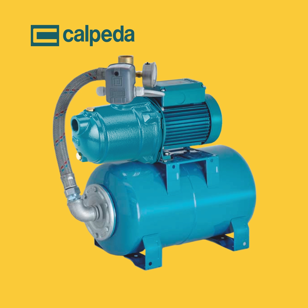 Бытовая самовсасывающая насосная станция NGLM CL Calpeda (Италия), с механической автоматикой