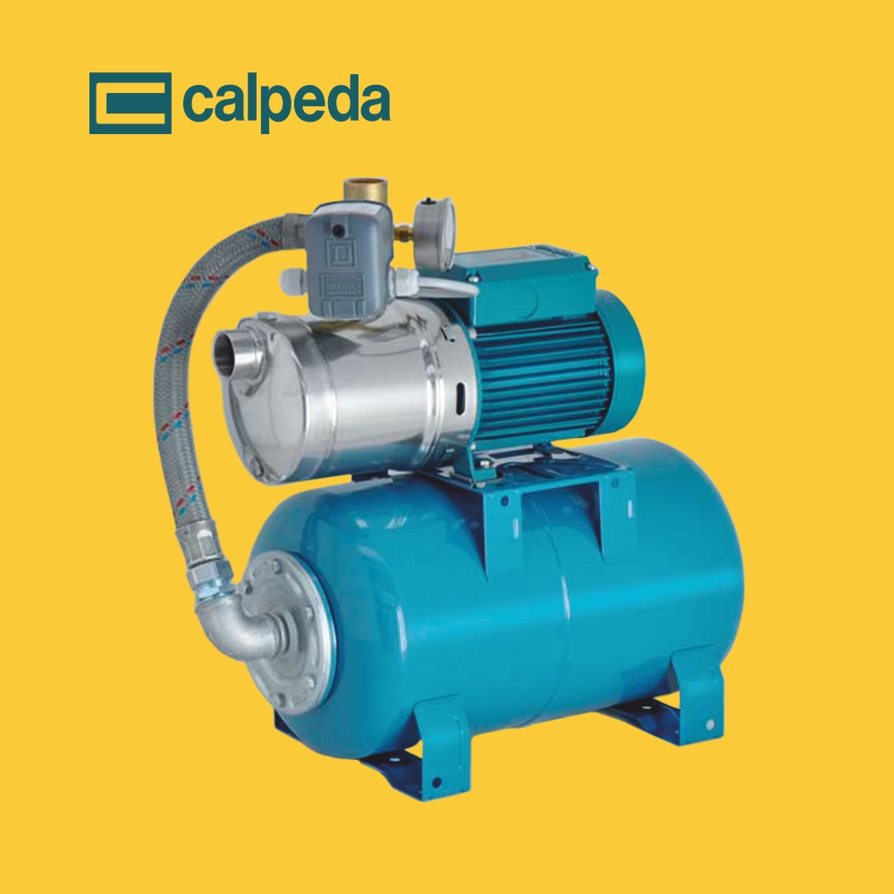 Бытовая самовсасывающая насосная станция NGXM CL Calpeda (Италия), с механической автоматикой