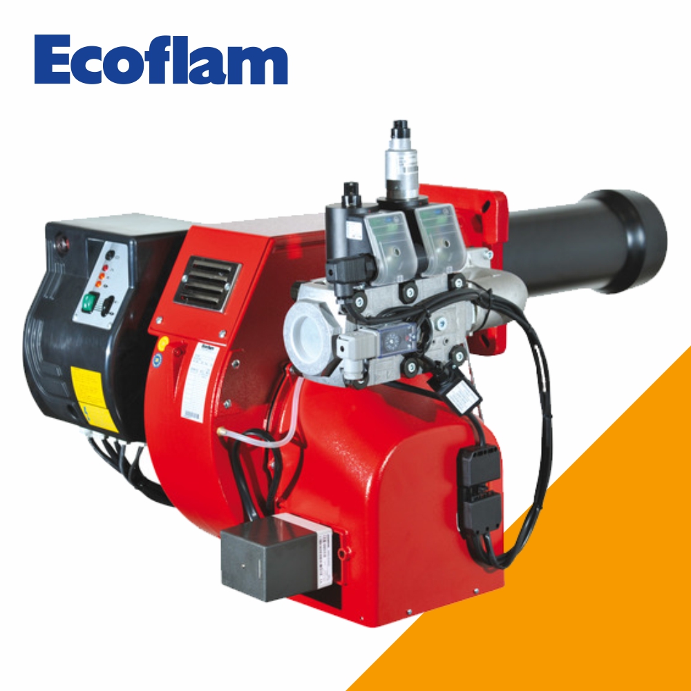 Газовая горелка Ecoflam (Италия) в комплекте с газовой рампой