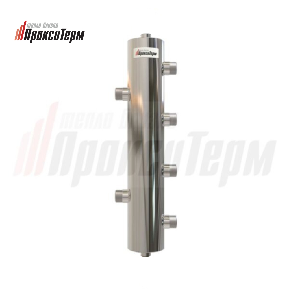 Гидрострелка GS 25-2 Proxytherm (Россия) 2 контура + пластиковый стеновой крепеж