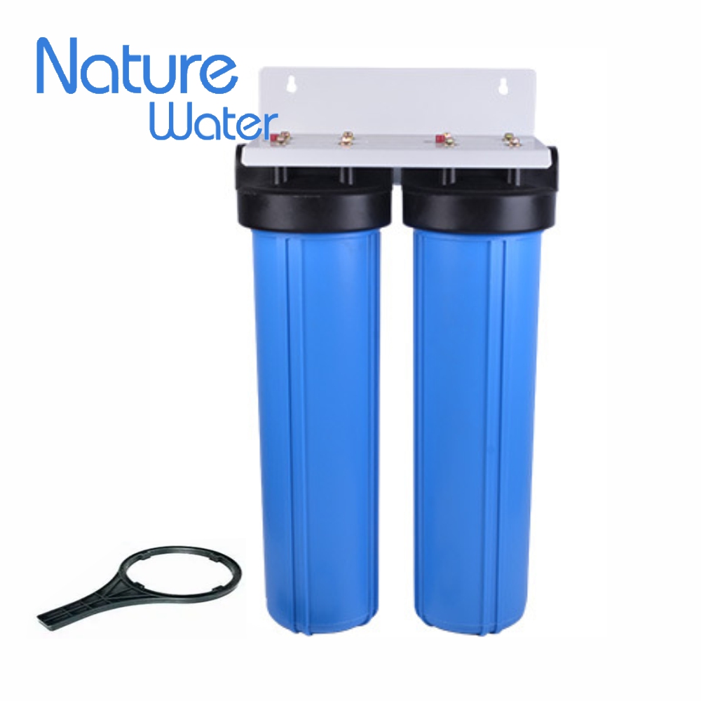 Колба фильтра BRL02 NatureWater двойная (BB20) в комплекте с креплением и ключом