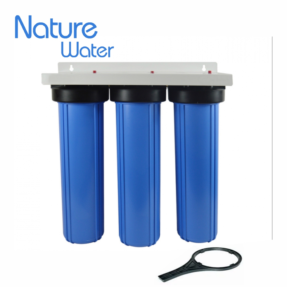 Колба фильтра BRL03 NatureWater тройная (BB20) в комплекте с креплением и ключом