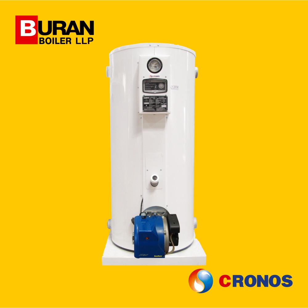 Котел Cronos Buran Boiler (Казахстан) с газовой горелкой Ecoflam (Италия) напольный БЕЗ ГВС