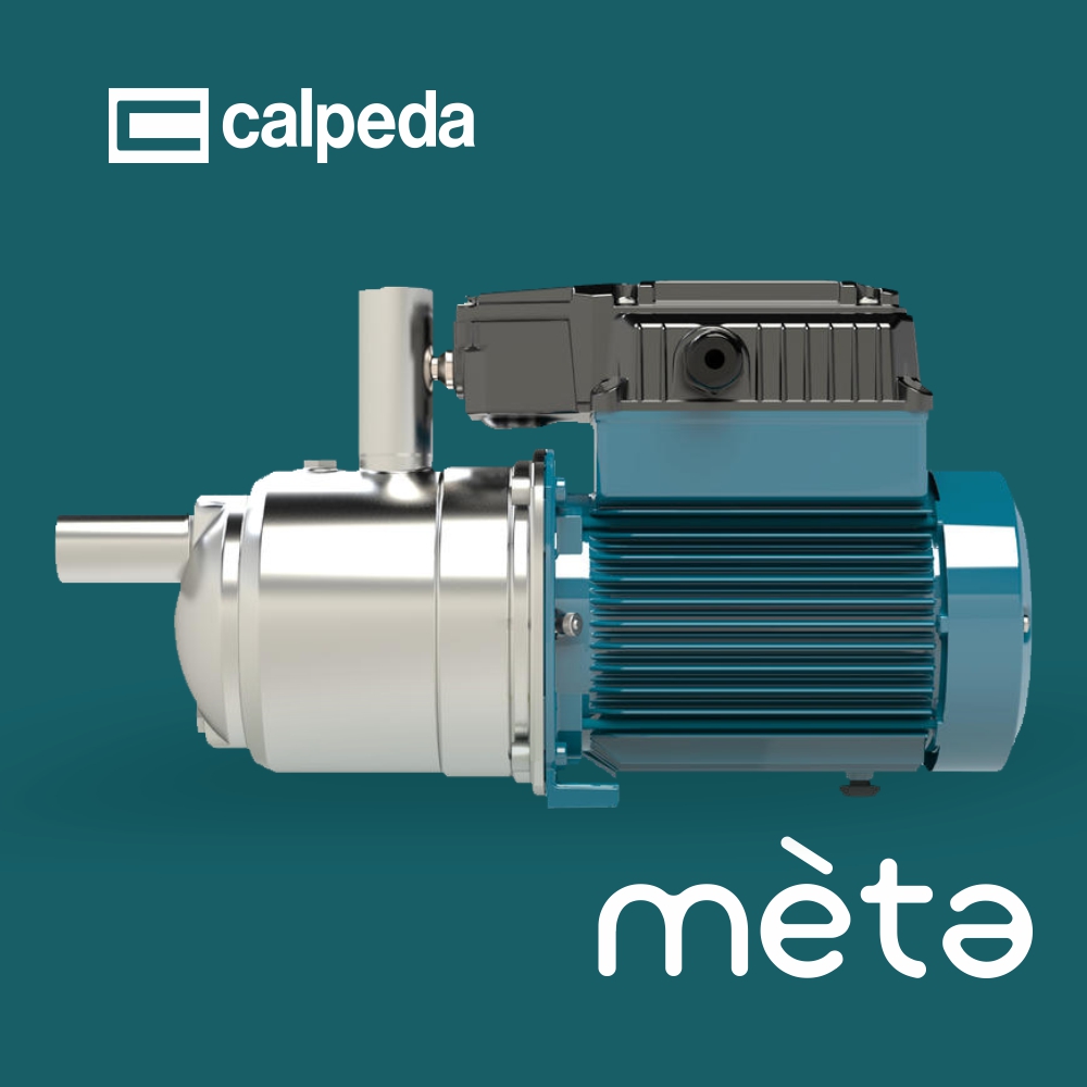 Насосная станция META Calpeda (Италия) со встроенным преобразователем частоты