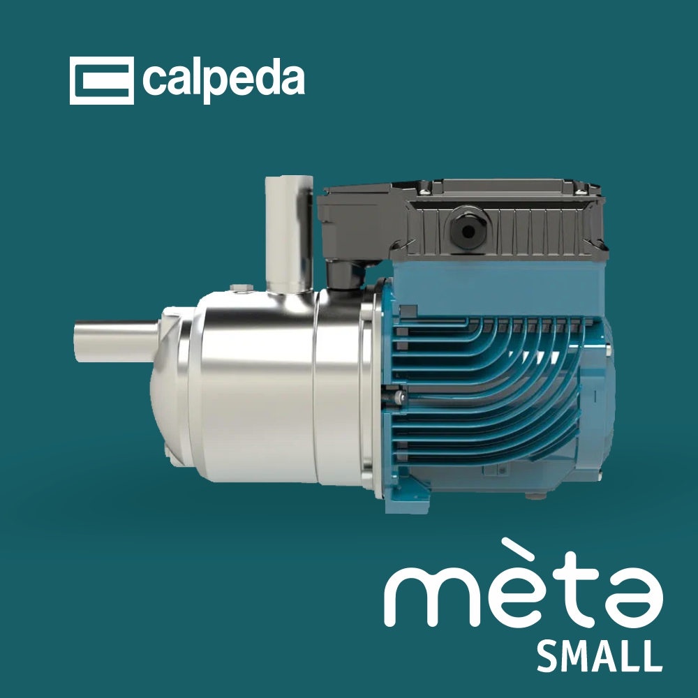 Насосная станция META SMALL Calpeda (Италия) со встроенным преобразователем частоты