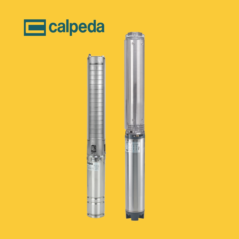 Скважинный насос 6SDX 28 Calpeda (Италия), 6", многоступенчатый, с двигателем CS-R Calpeda
