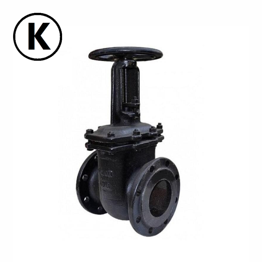 Задвижка чугунная фланцевая с выдвижным шпинделем 30ч6бр КАЗ (Россия)