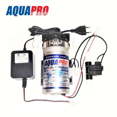 Бустерный насос PMAP6689 Aquapro (с блоком питания) 100GPD