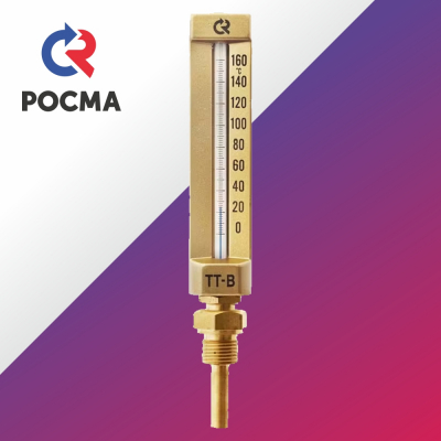 Термометр жидкостный Росма (Россия) виброустойчивый